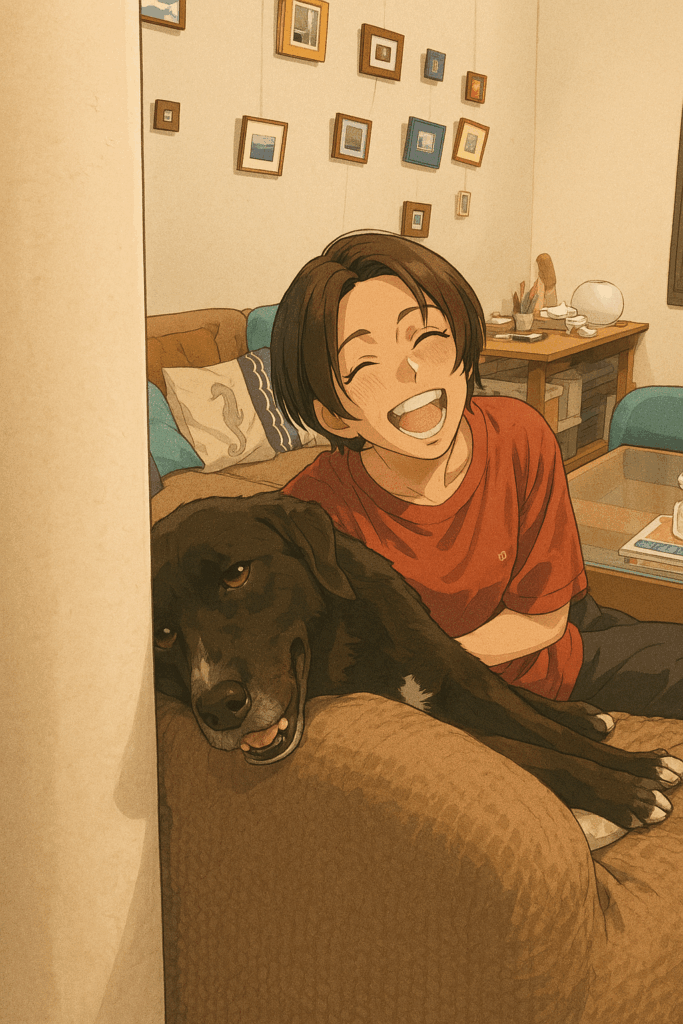 アニメ風に加工